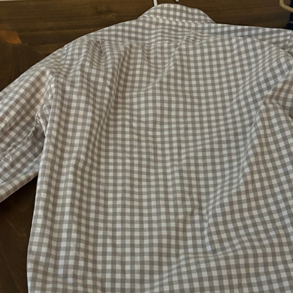 Bonobos Men's Gray Gingham Shirt